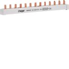 HAGER - Kammschiene 4P 63A 10mm² 13M