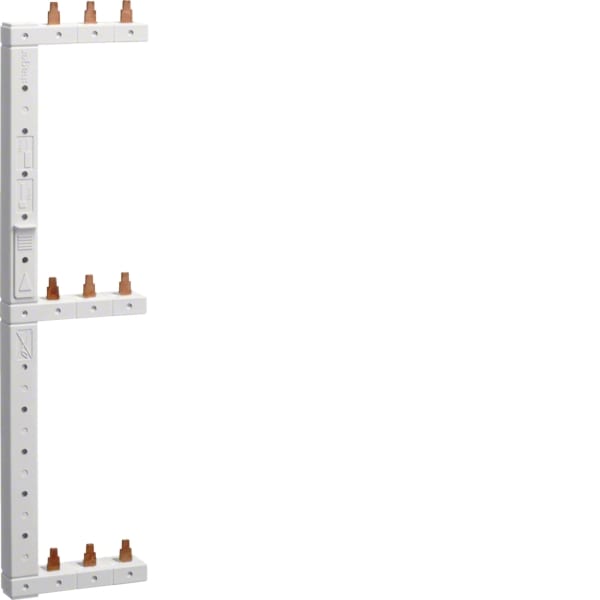 HAGER - Phasenschiene 3P 3-reih.links vertikal