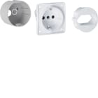 HAGER - Ausbaupaket Steckdose Schuko