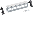 HAGER - Patch-Panel 12-fach, Keystone