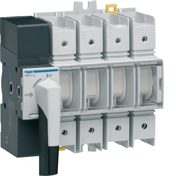 HAGER - Lasttrennschalter 4P 125A sich. Trennung