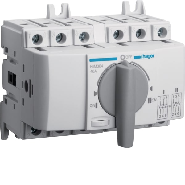 HAGER - Lastumschalter 3P 40A