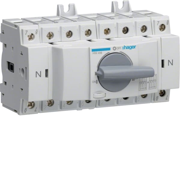 HAGER - Lastumschalter 4P 80A
