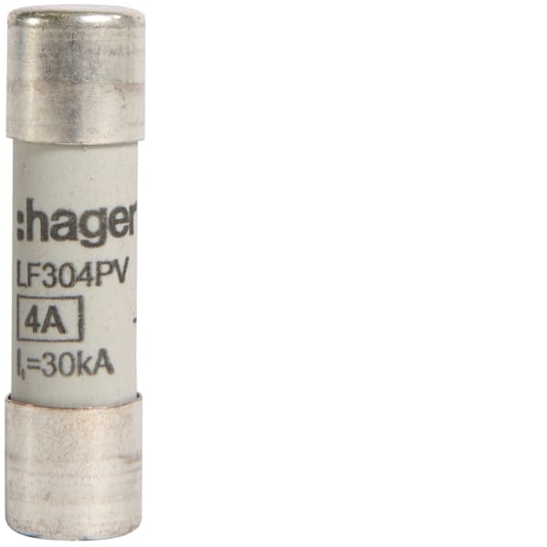 HAGER - Sicherung PV 10x38 mm 1000V DC 4A