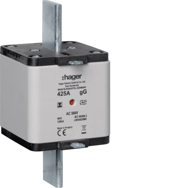HAGER - NH3-Sicherung 425A 500V gG Iso-Griffl
