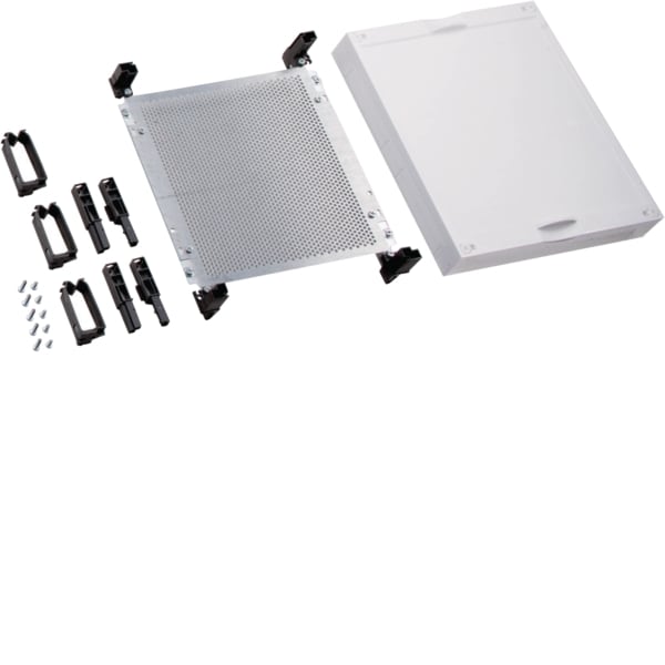 HAGER - Baustein,universN,300x250mm,mit MP.f.VDI