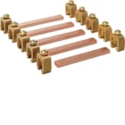 HAGER - S-Schienenverbinder,Univers,12x5mm,5-pol