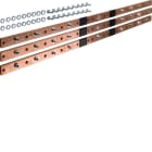 HAGER - CU-Schiene,univers, 40x10mm(1Satz=3St.)