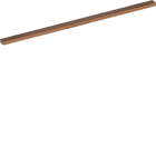 HAGER - CU-Schiene, univers Z, 12x5 mm, 1-feldig
