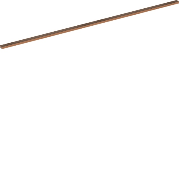 HAGER - CU-Schiene, univers Z, 12x5 mm, 2-feldig