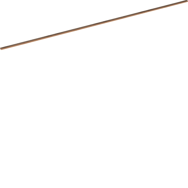 HAGER - CU-Schiene, univers Z, 12x5 mm, 4-feldig