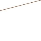 HAGER - CU-Schiene, univers Z, 12x5 mm, 4-feldig