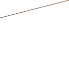 HAGER - CU-Schiene, univers Z, 12x5 mm, 5-feldig