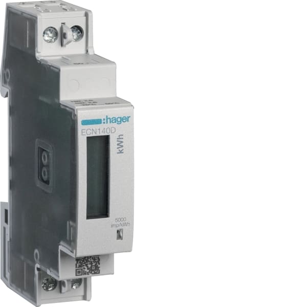 HAGER - Energiezähler 1phasig,direkt 40A