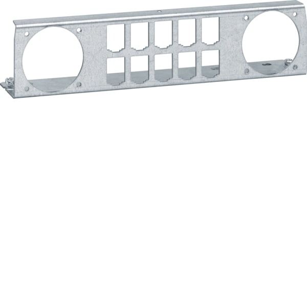 HAGER - Patchpanel für 10xRJ45+2x Integro flow