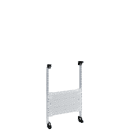 HAGER - Traggerüst f. Multimedia-Anw. 1x3 Reihen