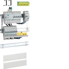 HAGER - Wohnungspaket QC FI/3+N/6x1+N/FI-LS