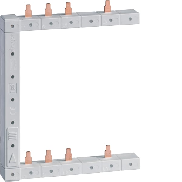 HAGER - Phasens-vertik 63A li (1PN)x3 125 2R