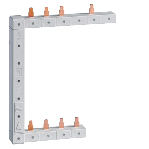 HAGER - Phasens-vertik 63A li (1PN)x3-3PN 125 2R