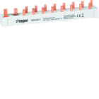 HAGER - Phasenschiene Stift 1P+N 10mm² 10M