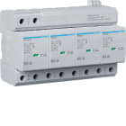 HAGER - Kombiableiter T1+T2 4P 25kA TNS/TT FM