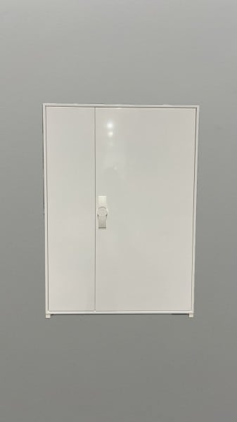 HAGER - Tirol Zählerverteiler Basis Hybrid Wandschrank mit Multimediafeld