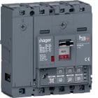 HAGER - Leistungsschalter h3+P160 LSI 4x40A 70kA