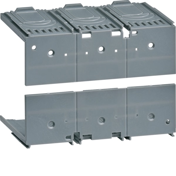 HAGER - Klemmenabdeckung Rück. u. Plug. P250 3P