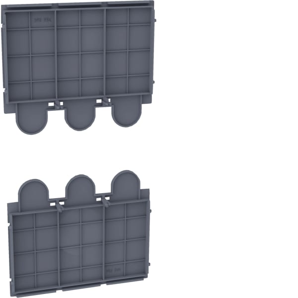 HAGER - Klemmenabdeckung rückseitig P630 3P lang