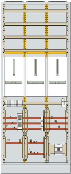 HAGER - Messwandler,Tirol,125A,Stand,3Verteilerr