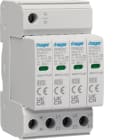 HAGER - Überspannungsableiter T2 4P TNS/TT 315A