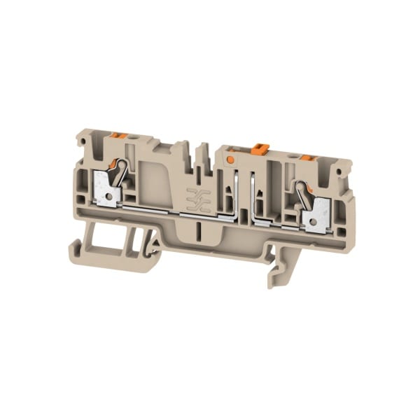 HAGER - Prüftrenn-Reihenklemme 2,5mm², 500V/20A