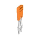 HAGER - Isolierter Querverbinder 4mm², 2-fach