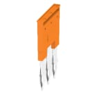 HAGER - Isolierter Querverbinder 6mm², 3-fach