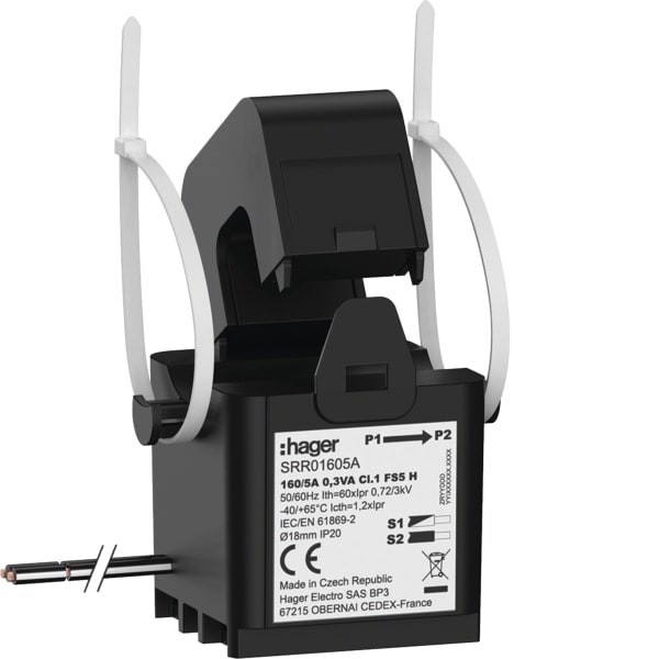 HAGER - SW SC1 18mm 160/5A 0.3VA Kl.1