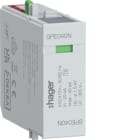 HAGER - Steckmodul N-PE In 20kA Imax 40kA