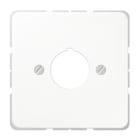 JUNG - Abdeckung für Befehlsgeräte mit 22,5mm Ø, Duroplast, Serie CD, alpinweiss