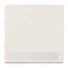 JUNG - Wippe 1fach, mit Schriftfeld, Duroplast, Serie LS, weiss