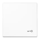 JUNG - Wippe, Symbol Tür, Duroplast, Serie LS, alpinweiss