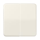 JUNG - Wippe 2fach, Duroplast, Serie CD, weiss