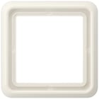 JUNG - Rahmen 1fach, senkrechte und waagerechte Montage, Duroplast, CD 500, weiss