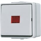 JUNG - Wipp-Kontrollschalter, Universal Aus-Wechsel, 10AX 250V ~, IP44, WG600