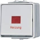 JUNG - Heizungsschalter, Universal Aus-Wechsel, 10AX 250V ~, IP44, WG600