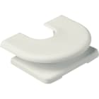 JUNG - Einführungsschieber für Kabel und Minikanal, Thermoplast, weiss