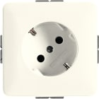 JUNG - SCHUKO-Steckdose 45°, 16 A 250V ~, Duroplast, Serie CD, weiss