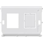 JUNG - Montage-Einsatz, 2fach, Universalmodul, RJ 45 System