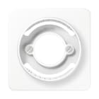JUNG - Abdeckung für Lichtsignale, Duroplast, Serie CD, alpinweiss