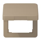 JUNG - Klappdeckel, Aluminium eloxiert, Serie CD, gold-bronze