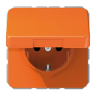 JUNG - Klappdeckel, Thermoplast, Serie CD, orange (für ZSV)