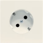 JUNG - SCHUKO-Steckdose 45°, 16 A 250V ~, Duroplast, Serie LS, weiss
